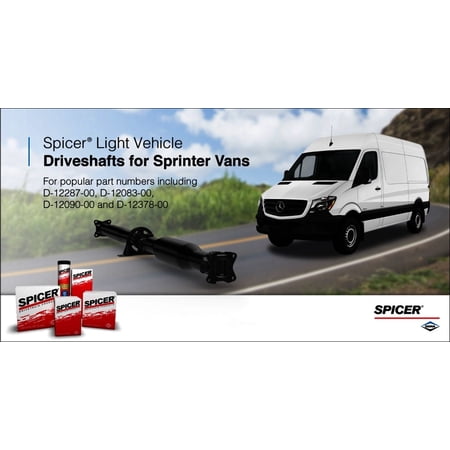 Spicer D-12287-00 FSGR Fits select: 2010-2018 MERCEDES-BENZ SPRINTER, 2007-2009 DODGE SPRINTER