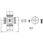 Spicer SPL170-4X U Joint