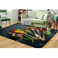 thumbnail image 1 of Spices Rugs, Runner Rug, Dining Room Rugs, Modern Rugs, Indian Spices Rugs, Bedroom Rugs, Housewarming Gift Rug, Wedding Rugs, Kitchen Rugs, 2'x3' - 60x90 cm, 1 of 4