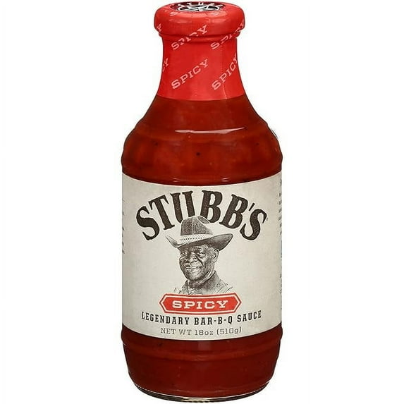Pack of 1 Spicy BBQ Sauce, 18 oz