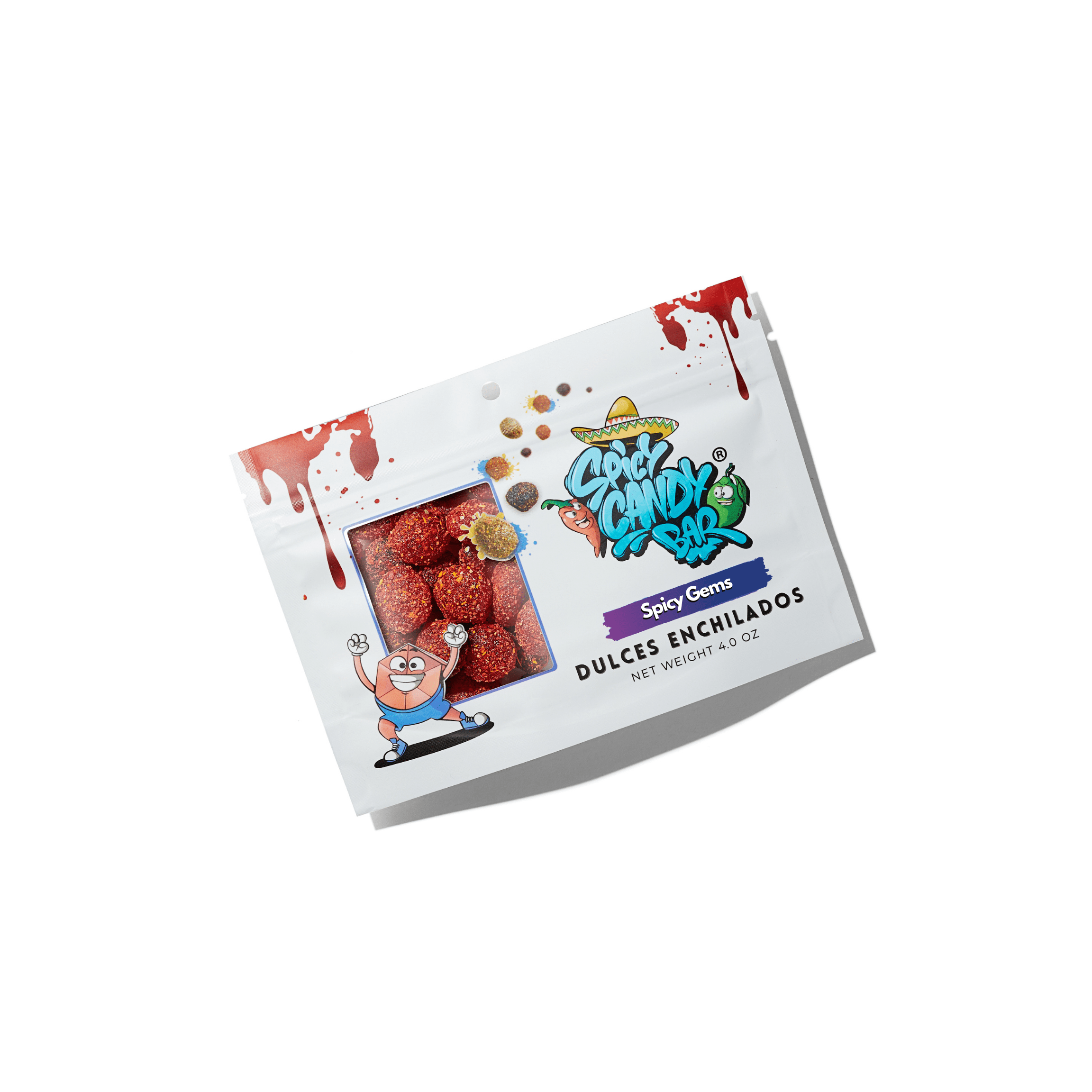 Spicy Gems Spicy Candy Bar, 1.74 oz - Walmart.com