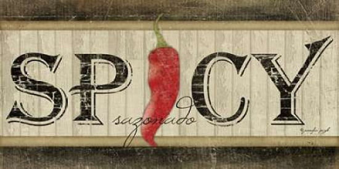 Spicy Canvas Art - Jennifer Pugh (24 x 48)