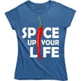 thumbnail image 1 of Spicy Chili Pepper Spicy Food Spice Up Your Life Funny Womens T-Shirt, 1 of 4