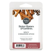 Spicy Cinnamon Stick Scented Wax Melts, Better Homes & Gardens, 5 oz (Value Size)
