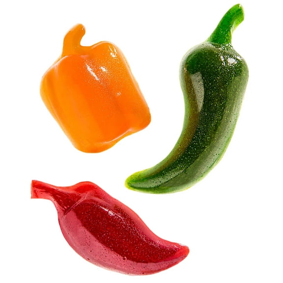 Spicy Gummy Peppers