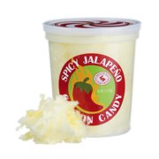 Spicy Jalapeo Cotton Candy Sweet cotton candy with a kick of heat!