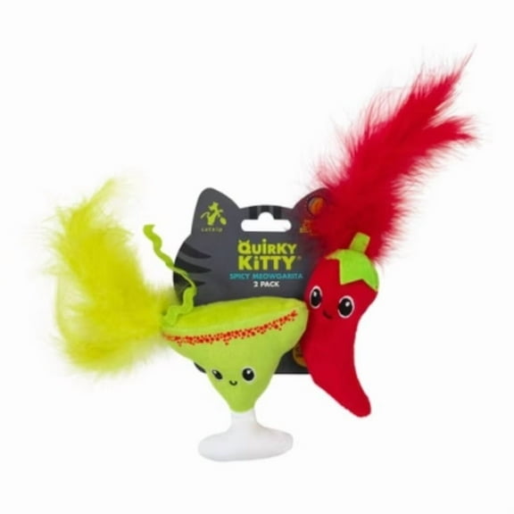 Spicy Meowgarita Cat Toy - 2pk