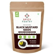 Spicy Pantry Black Mustard Seeds – 2 LBS, Whole Spice, Perfect for Cooking & Seasoning