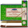 thumbnail image 1 of Spicy Patchouli Incense Sticks And Incense Stick Holder Bundle Insence Insense Satya Incense, 1 of 5