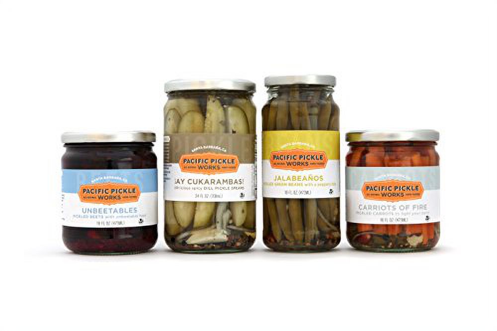 Spicy Pickles Gift Pack (4pack) variety of spicy pickles, pickled
