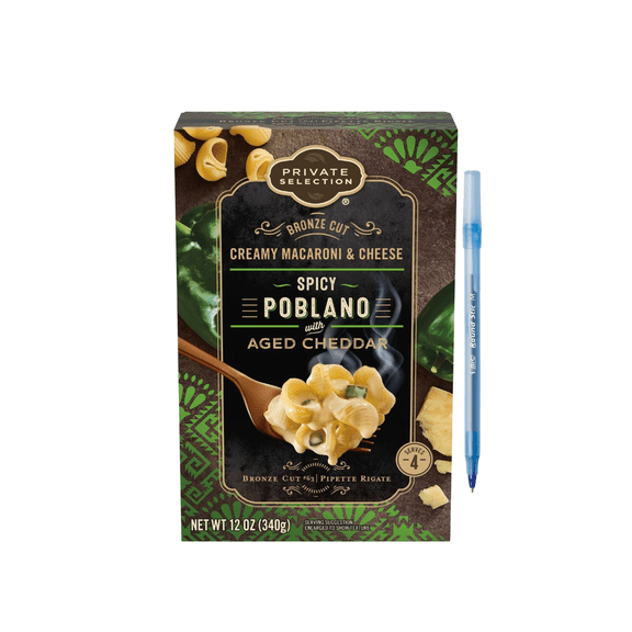 Spicy Poblano with Aged Cheddar Macaroni and Cheese 12 oz
