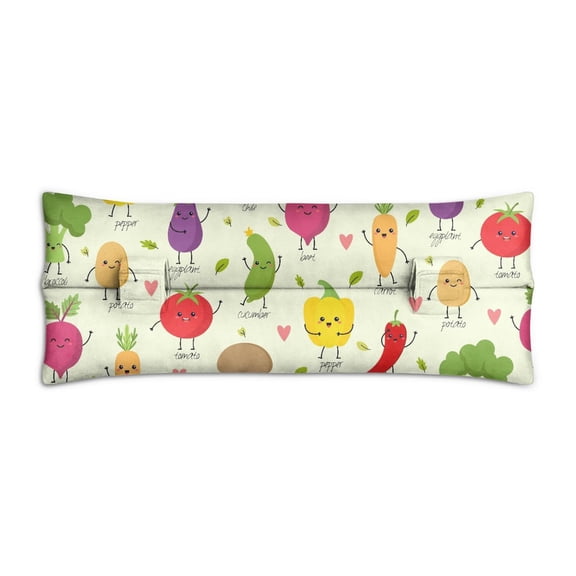 Spicy Red Cartoon Mastectomy Pillow - Post Surgery Seatbelt Cushion for Breast & Heart Recovery, Soft Plush Car Seat Belt Protector with Funny Chili Pepper Pattern, Travel-Friendly