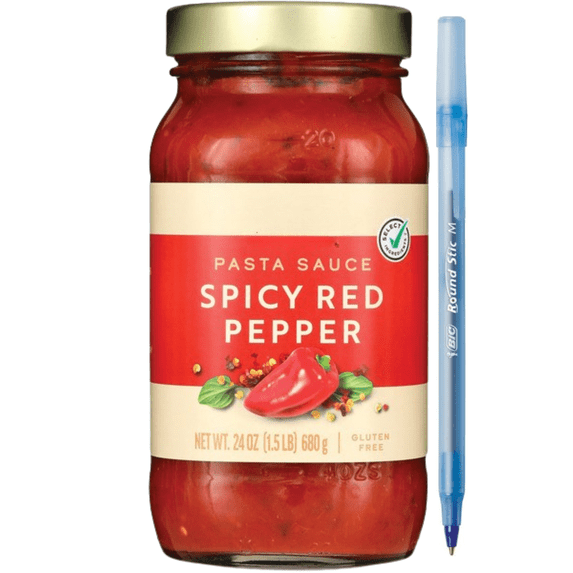 Spicy Red Pepper Pasta Sauce 24 oz