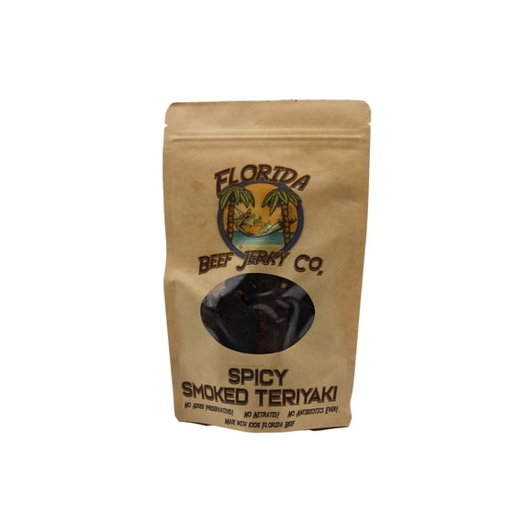 Spicy Slow Smoked Teriyaki Beef Jerky