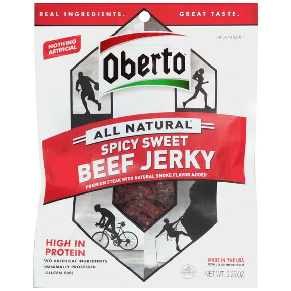 Spicy Sweet 3.25oz Natural Style Beef Jerky