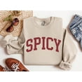 thumbnail image 1 of Spicy Varsity Crewneck Sweatshirt: Shirt All Size S-5Xl, 1 of 5