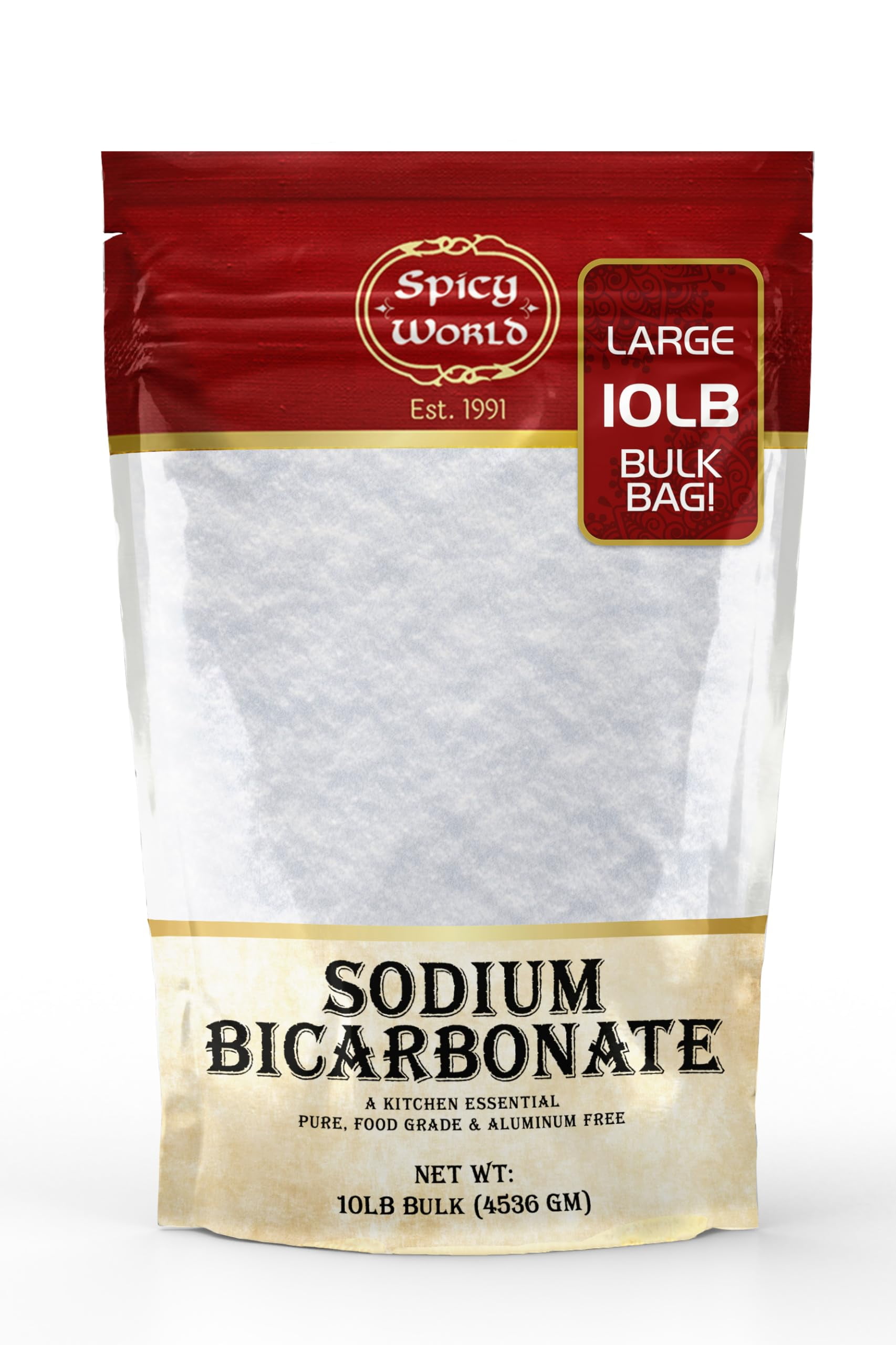Spicy World Sodium Bicarbonate Powder Aluminum Free, Food Grade