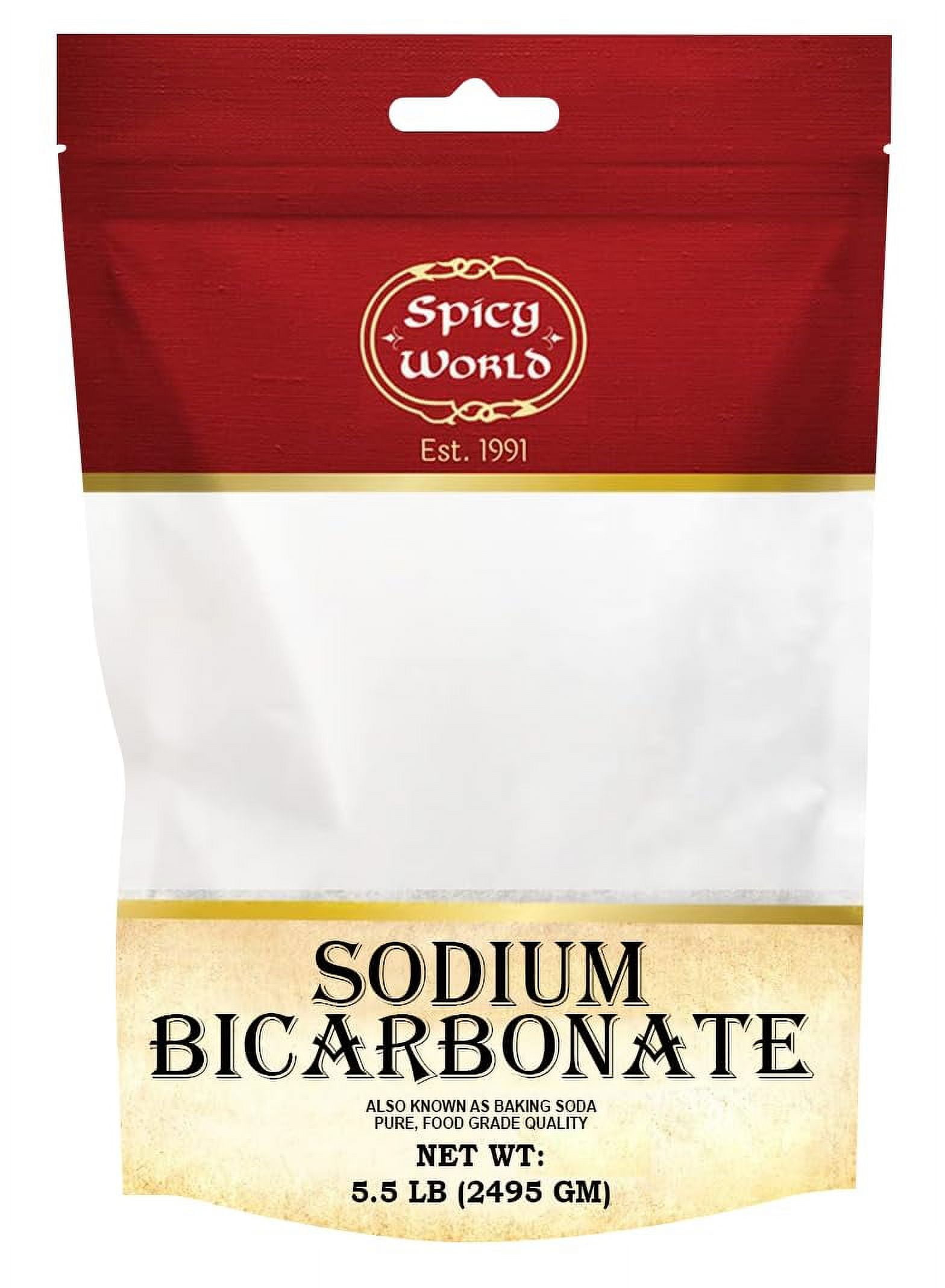 Spicy World Sodium Bicarbonate Powder Aluminum Free, Food Grade