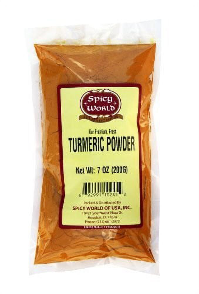 Spicy World Turmeric Powder, 7 Oz
