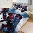 Spiderman 3Piece Quilt Set with 2 Pillowcases,79"x90" Bedding Sets