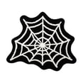 thumbnail image 1 of Spide R Web Bath Mat, Halloween Non-Slip Floor Mat Spiderweb Rug Washable Area Rugs Gothic for Front Door Bedroom Living Room Home Decor 27.56X17.72In Black, 1 of 6