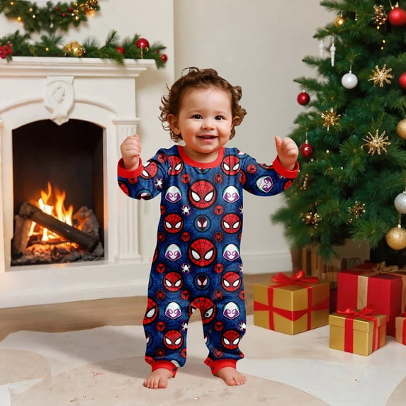 Spide Superhero Family Matching PJs Sets Soft PJs