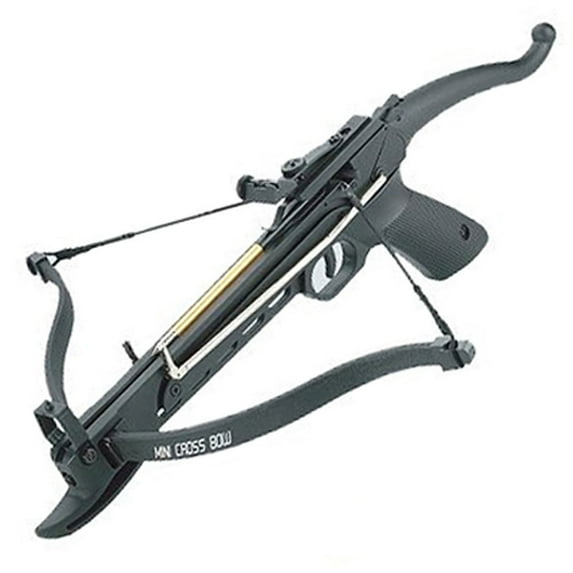 Spider 80 lbs Self Cocking Pistol Crossbow Handheld Self Defense