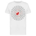 thumbnail image 1 of Spider And Web Dotted Pattern T-Shirt Men -Image by Shutterstock, Male Medium, 1 of 2