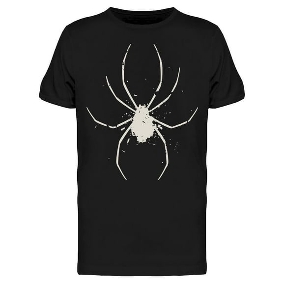 Spider Art Design  T-Shirt Men -Image by Shutterstock, Male x-Large