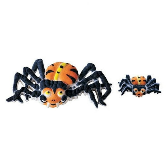 Lucks Spider Assortment Halloween Cake Toppers, by Lucks (12 Count)