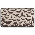 thumbnail image 1 of Spider Bat Non-Slip Door Mat - Innovative Design 30x17 Inch Happy Halloween Absorbing Throw Rugs Switch Rug for Entryway Porch Entryway Kitchen, 1 of 7