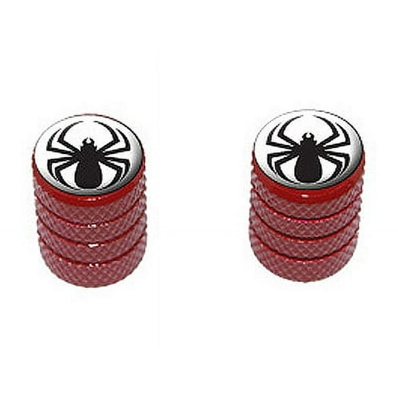 Spider Black - Bike Valve Stem Caps