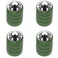 thumbnail image 1 of Spider Black Spiderman Tire Rim Wheel Aluminum Valve Stem Caps, Multiple Colors, 1 of 1