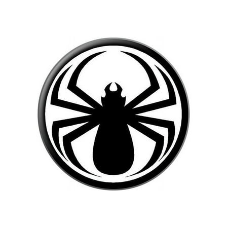 Spider Black - Widow Lapel Hat Pin Tie Tack Small Round