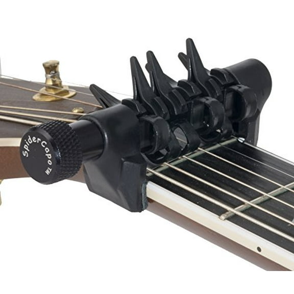 Spider Capo Acoustic Guitar Multifunction Open Tuning Strings Creative Tunings SpiderCapo