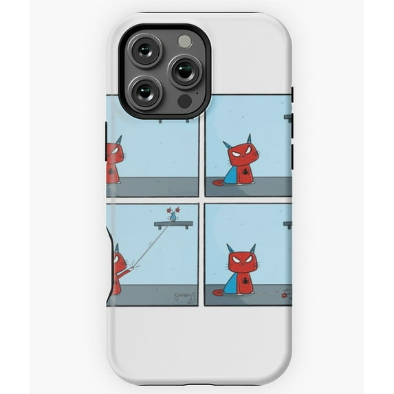 Spider Cat Classic Halloween Design Phone Case for iPhone 16 15 14 13 12 11 Pro Max