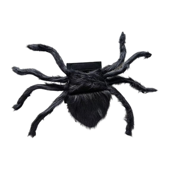 Spider Costume For Halloween Party Decoration, Cosplay Dress‑Up Accessory For Small Dogs And Cats, Black Puppy Dress‑Up Outfit