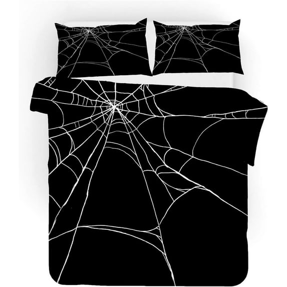 Spider Duvet Cover Set,Bedding Set for Kids and Adult, Home Decor,Twin Size