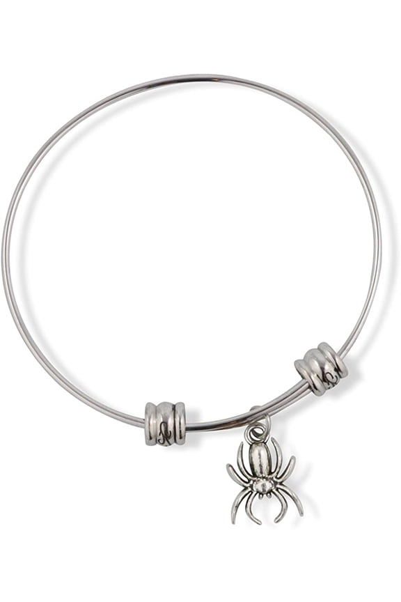 Spider Fancy Charm Bangle