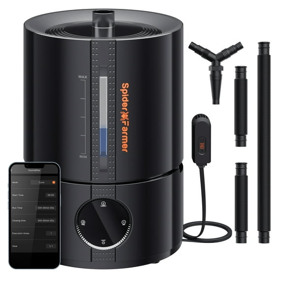 Spider Farmer 5L Air Humidifier Ultrasonic Cool Mist Humidifier with RJ12 Cable