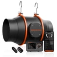thumbnail image 1 of Spider Farmer 6″ Inline Fan with GGS Controller 402 CFM Ventilation Air Cooling Fan for Grow Tents, Smart APP Control, 1 of 11