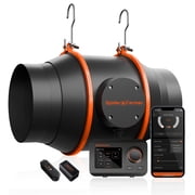Spider Farmer 6  Inline Fan with GGS Controller 402 CFM Ventilation Air Cooling Fan for Grow Tents, Smart APP Control
