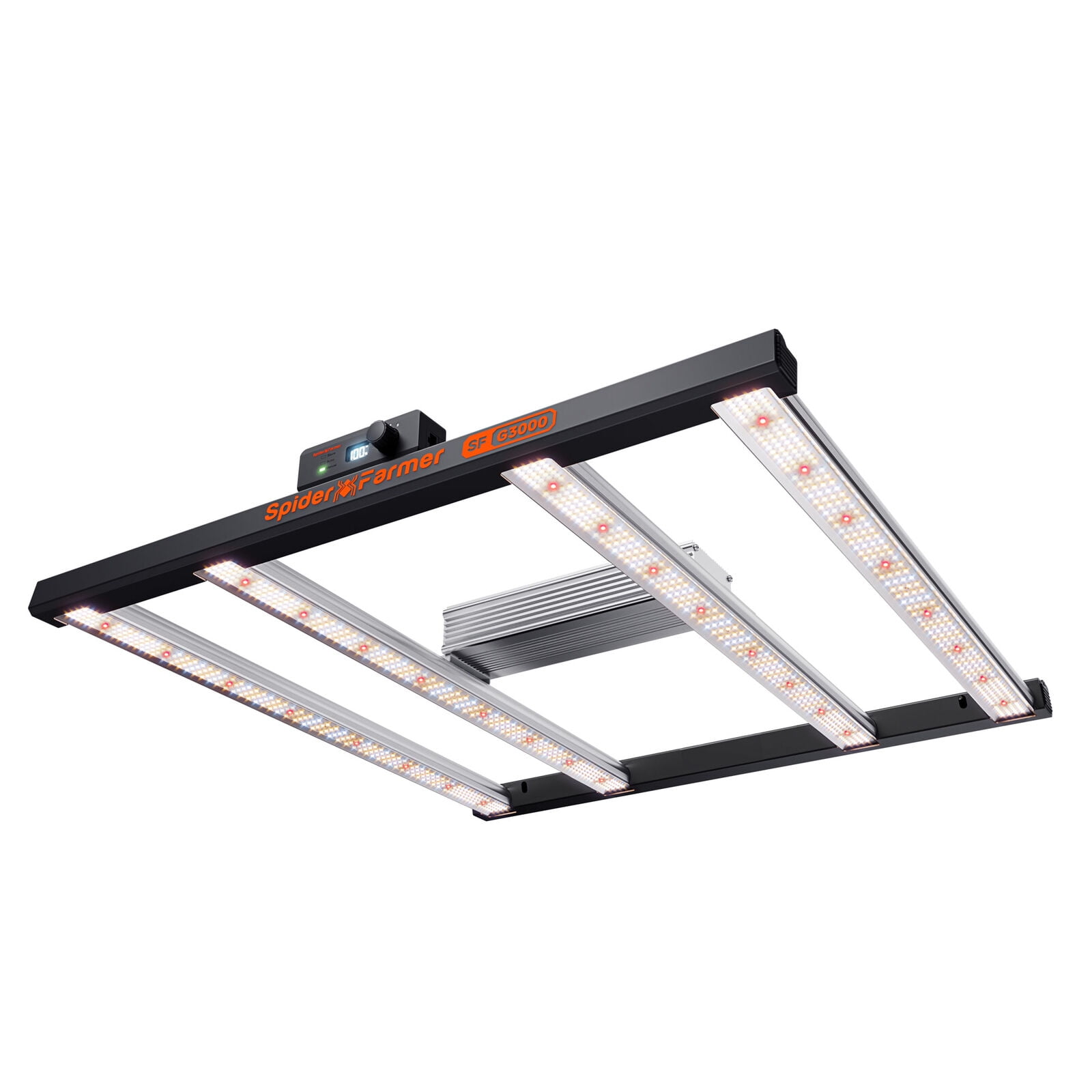 Spider Farmer G3000 LED Grow Light Full Spectrum Dimmable Indoor Plants for Veg Flower