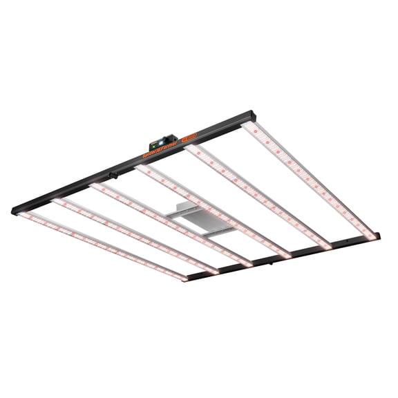 Spider Farmer SE7000 1151x1151mm 730W LED Grow Light Full Spectrum Dimmable Daisy Chain Commercial Bar Style, Black