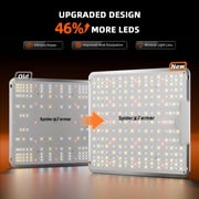 Spider Farmer SF1000 100W Full-Spectrum Dimmable LED Grow Light 2 2 /3 3  Hydroponics, Smart GGS Compatible