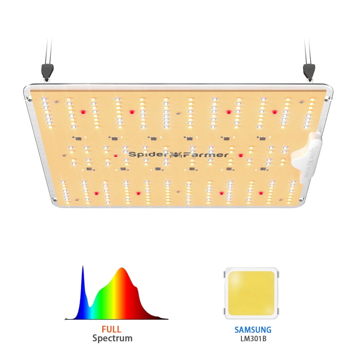Spider Farmer SF1000D Full Spectrum LED Grow Light Hydroponics Indoor Veg Flower