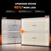 Spider Farmer SF4000 450W Full-Spectrum Dimmable LED Grow Light For 4 4 /5 5  Hydroponics, Smart GGS Compatible