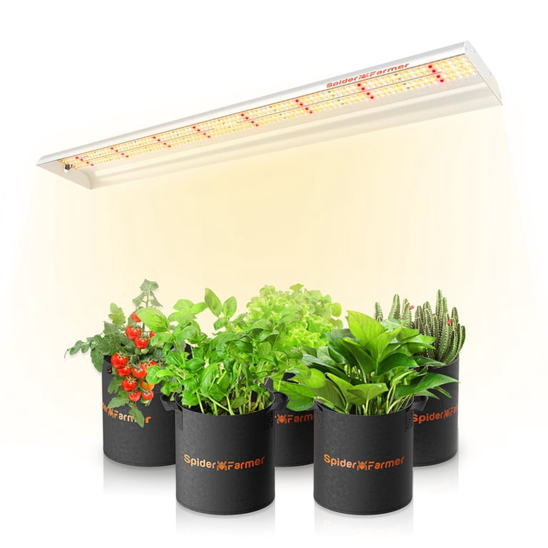 Spider Farmer SF600 LED Grow Light Full Spectrum Indoor Plants Veg