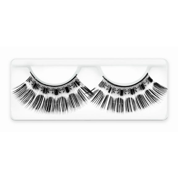 Cinema Secrets: Flapper Self-Adhesive False Eye Lashes, Black, by Uptown Ghouls