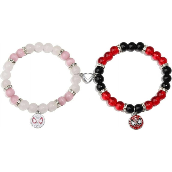 Spider Friendship Bracelets Matching Bracelets for Couples Bead Bracelets for Women Best Friends Bff Jewelry